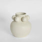 Tiki Round Vase Small - Off White
