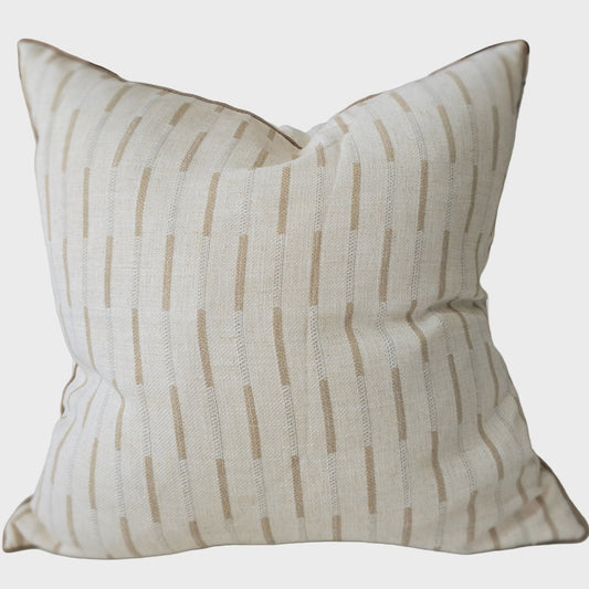 Aurora Cushion 55cm Square - Toffee Brown