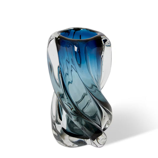 Sharik Vase Blue 11x11x20cm