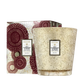 Voluspa Gilt Pomander & Hinoki 3 Wick Hearth Candle