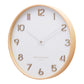 Wallace White 41cm Silent Wall Clock