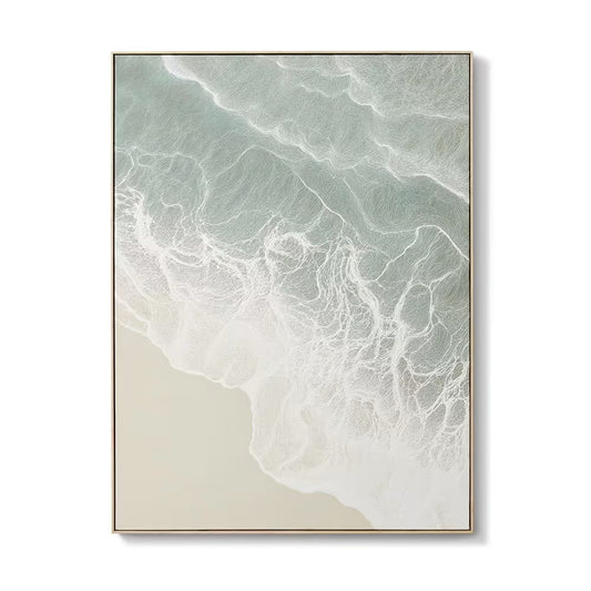Dancing Waves I 90x5x120cm-Sage