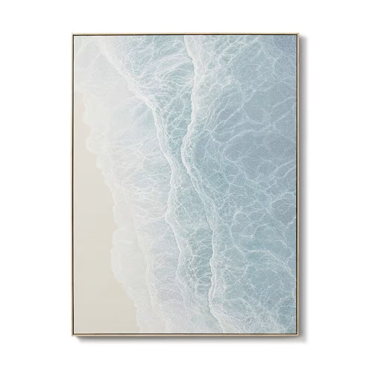 Dancing Waves II 90x5x120cm-Blue