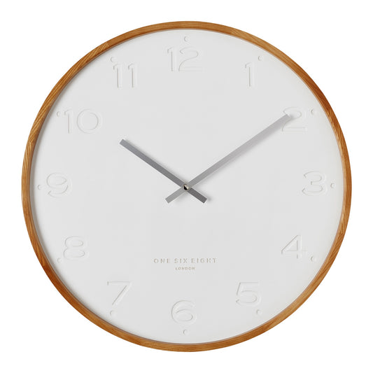 Freya Wall Clock White 50cm