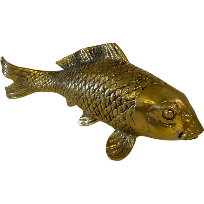 Brass Koi Fish / Medium