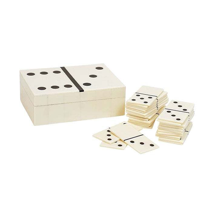 Locksley MDF White Dominos Set