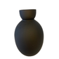 Tate Egg Matt Vase Black