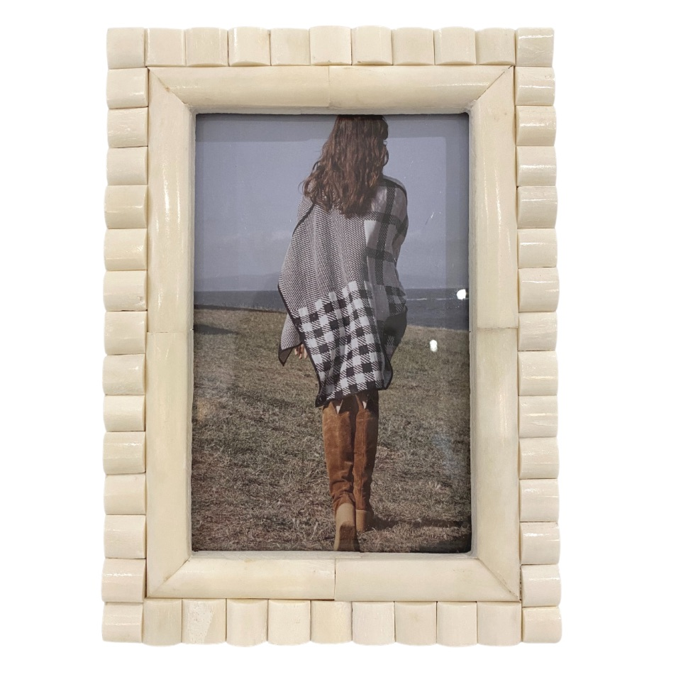 Sienna Bone Inlay Photo Frame 4x6