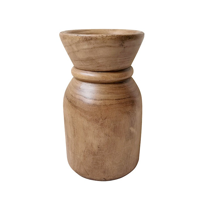 Chico Timber Brown Waisted Vase