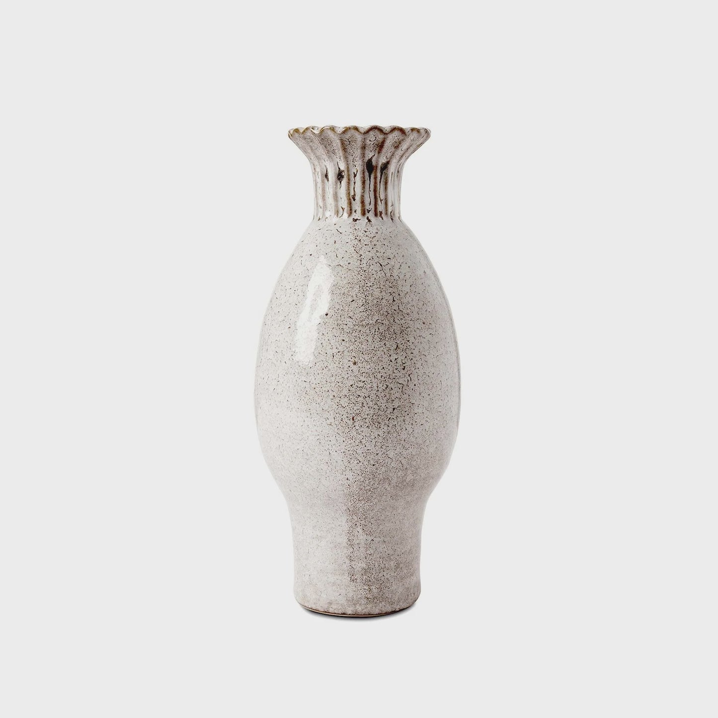 Frill Tal Grey Vase