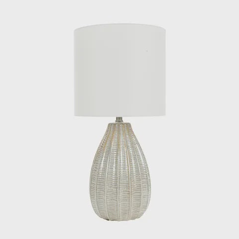 Laelia Ceramic Lamp Grey/Blue/Wht