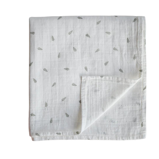 Mushie Swaddle Leaves