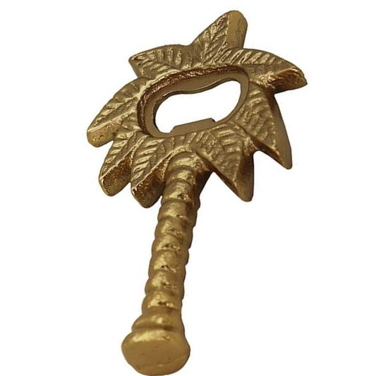 Palm Tree Brass Bottle Opener