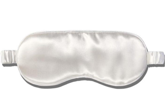 Slip Pure Silk Eye Mask White
