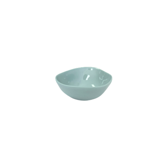 Flax Pinch Pot / Duck Egg