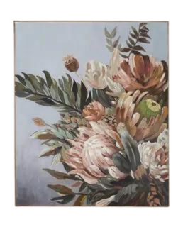 Verdeflora Oak Frame Oil Painting