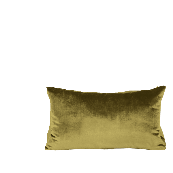 Gold Cushion Lumbar 33 x 57 cm