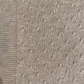 Bemboka Knot Cotton Baby Blanket - Wheat