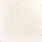 Bemboka Knot Cotton Baby Blanket - White