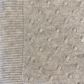 Bemboka Knot Cotton Baby Blanket - Oyster