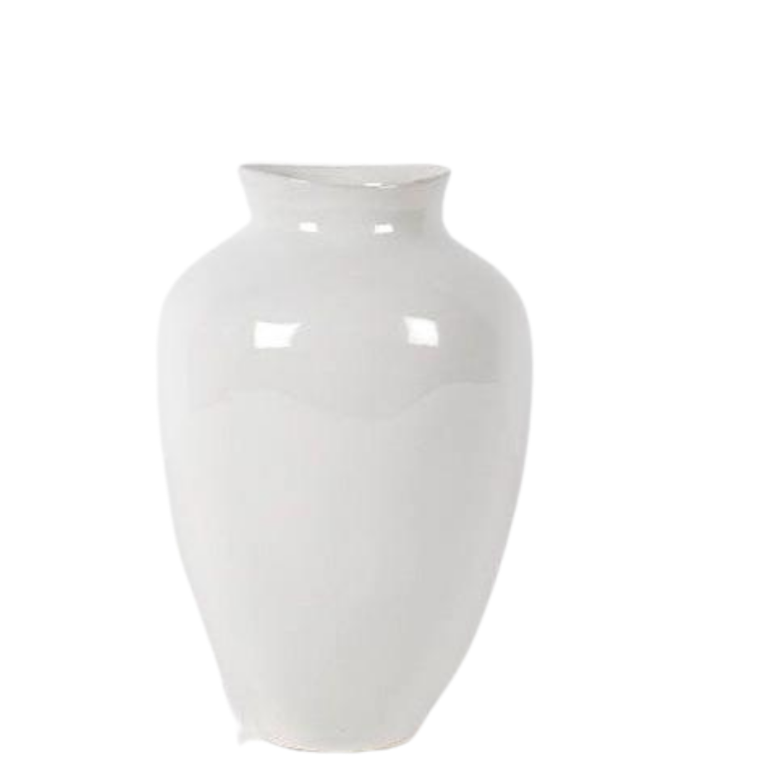 Thea Gloss White  Extra Small Vase