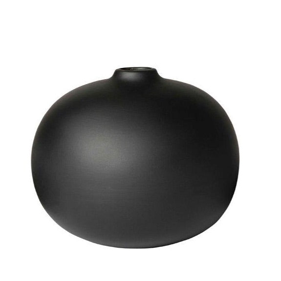 Taro Organic Small  Vase Black
