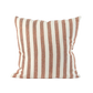 Santi Linen Cushion White & Nutmeg Stripe 40 x 60cm