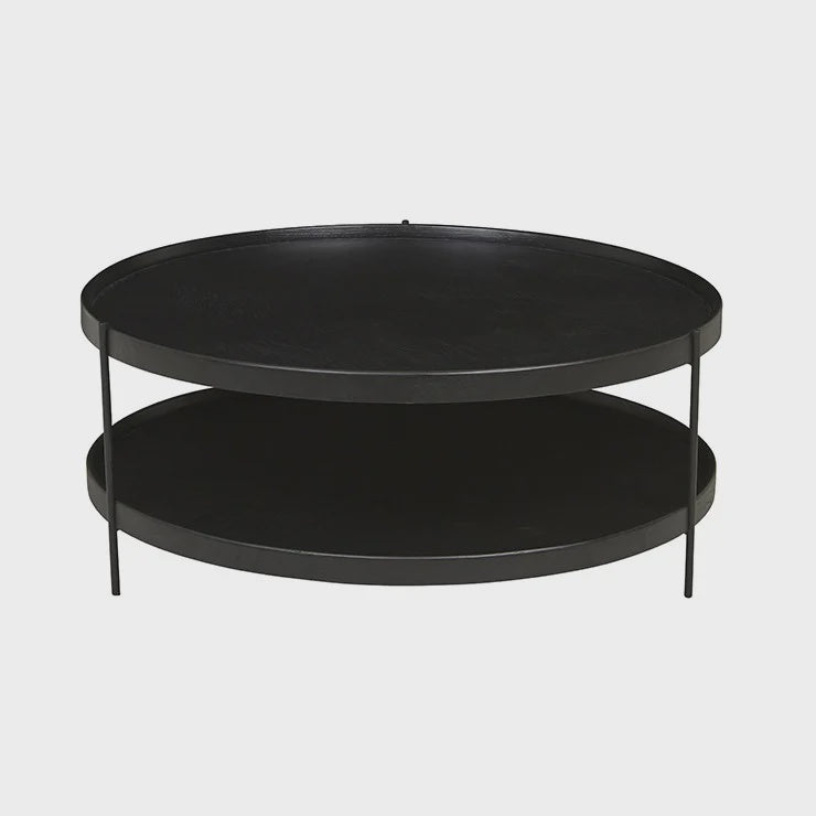 Sketch Humla Coffee Table Black 90cm