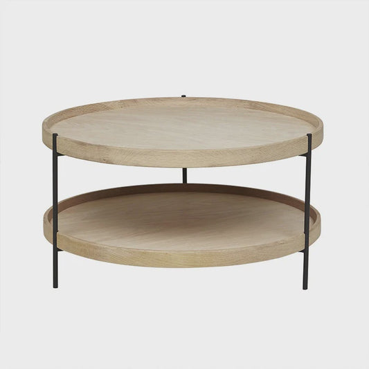 Sketch Humla Coffee Table Light Oak 90cm
