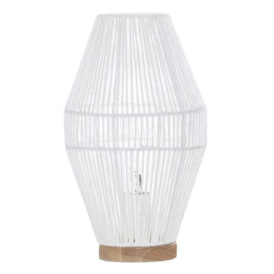 Chapel Table Lamp White 35 cm H