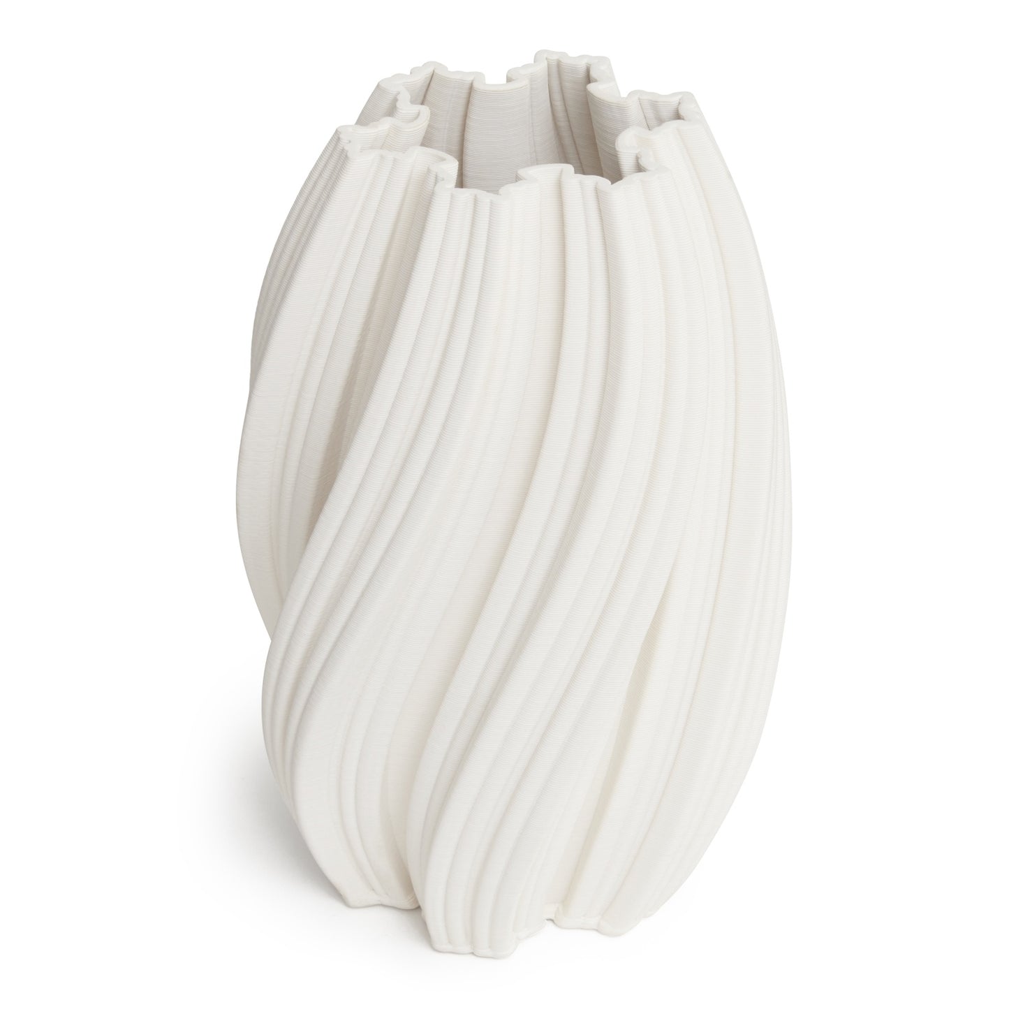 Emma White Vase 31 cm
