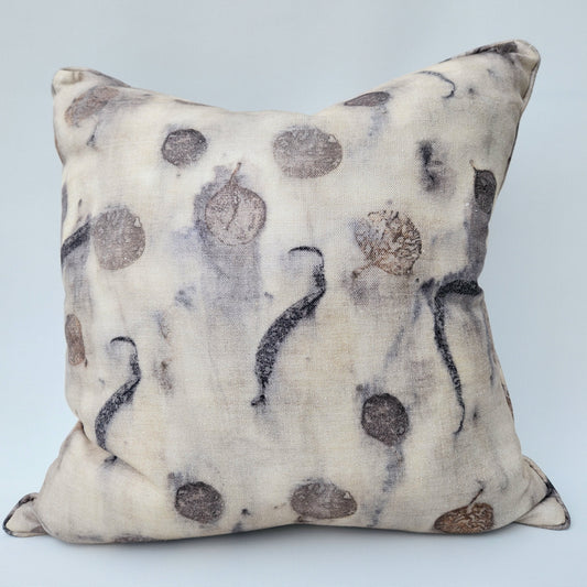 Falling Foliage Linen Cushion 55 cm