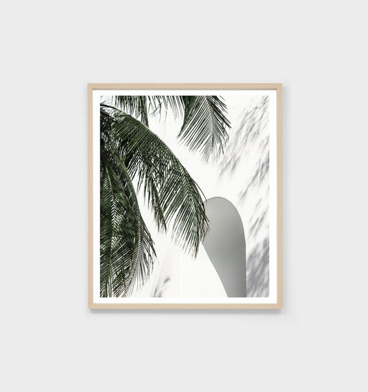 Island Archway 102 x 120  Black Frame