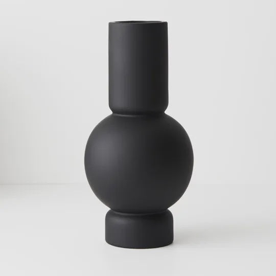 Isobel Vase Black 35 x 17 cm