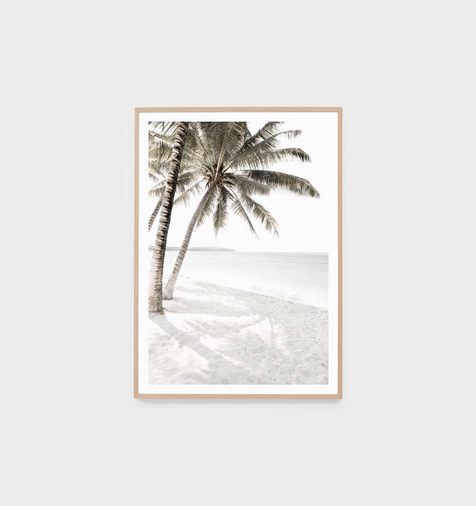 Peaceful Palm 87x122 Raw Frame