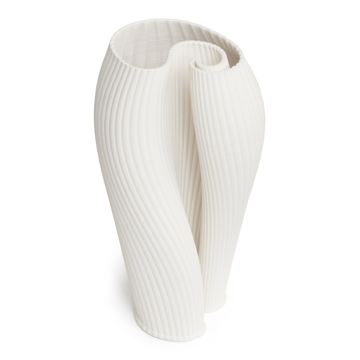 Ruby White Vase 33 cm